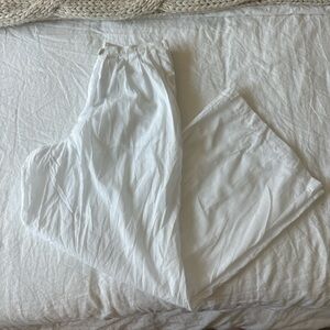 Steve Madden White Reeve Pants